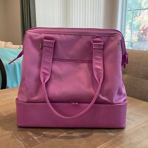 BEIS | Mini Weekender Bag in Berry